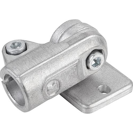 Kipp Tube clamps swivel base aluminum, metric K0490.518